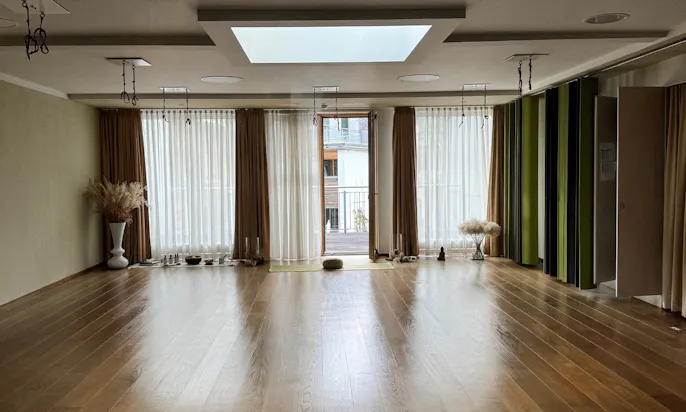 Yoga-Raum im Hotel die Wasnerin