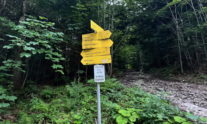 Wegweiser in der Steiermark