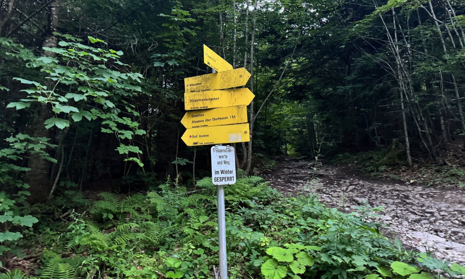 Wegweiser in der Steiermark