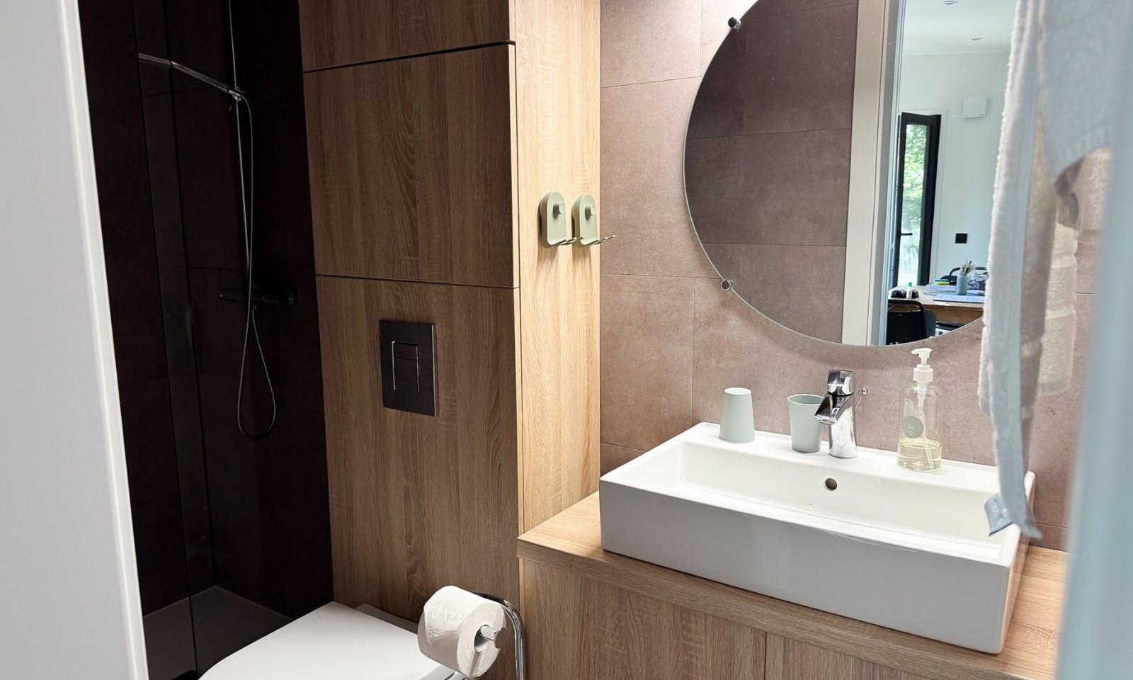 Badezimmer des DOGGIA Tiny Houses