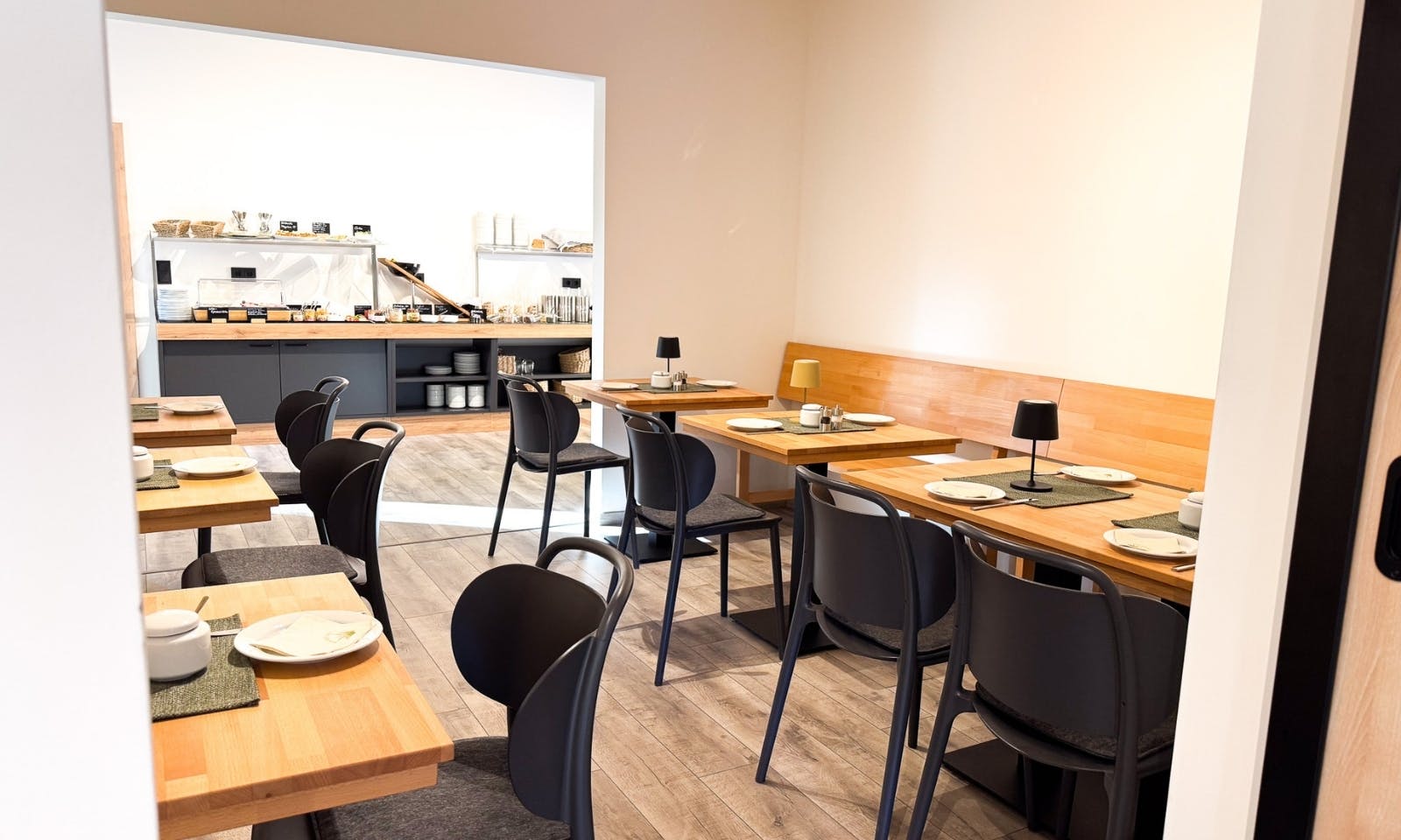Frühstücksraum im DOGGIA