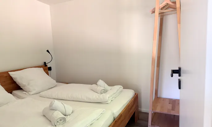 Schlafzimmer im DOGGIA Tiny House