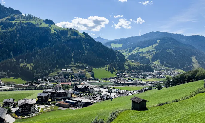 Ausblick auf Großarl
