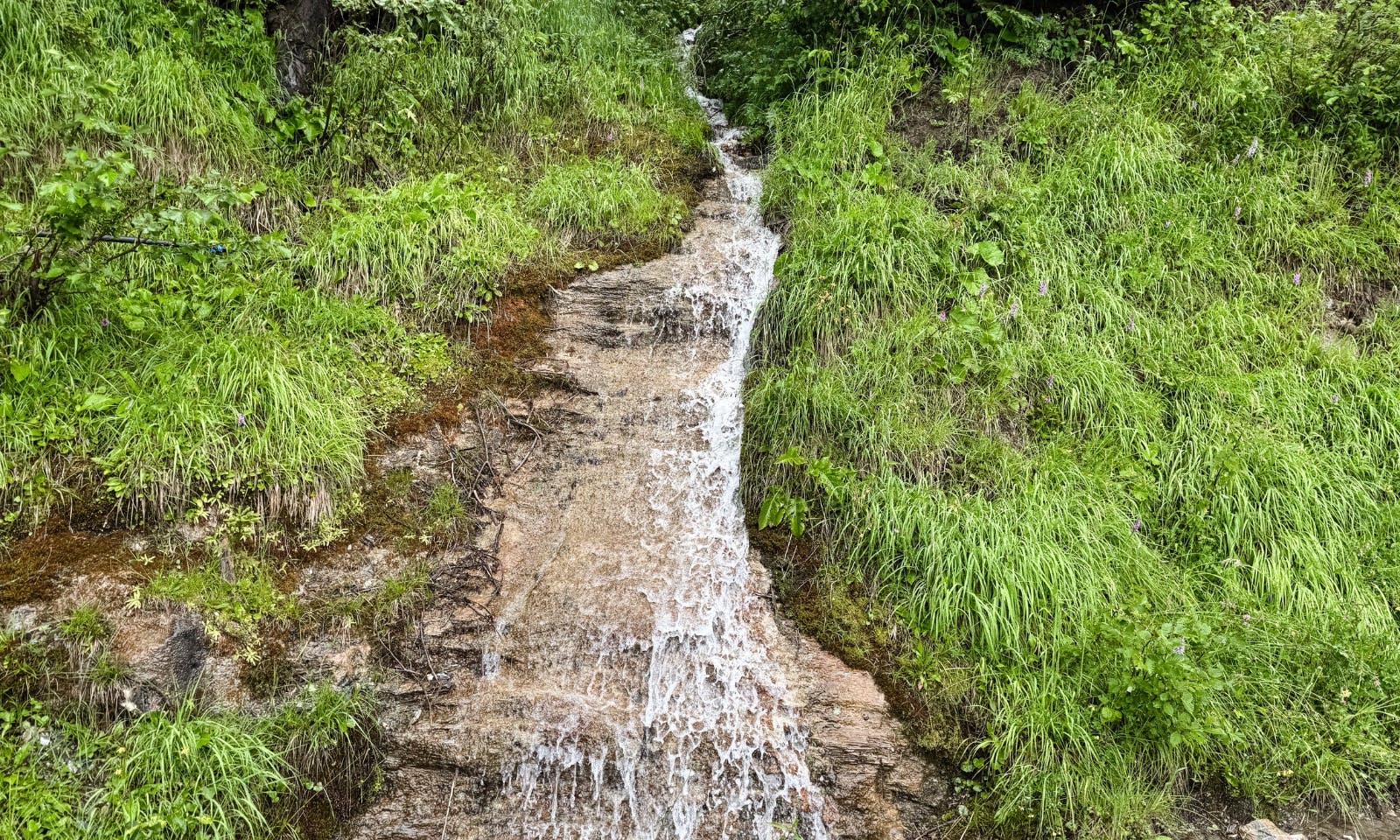 Wasserfall auf dem Weg zur Gerstreitalm in Großarltal