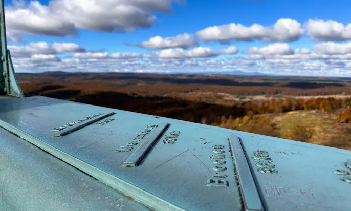 Blick vom Josephskreuz im Harz