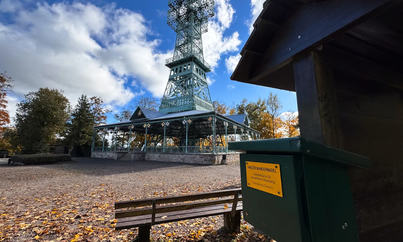 Stempelkasten am Josephskreuz im Harz