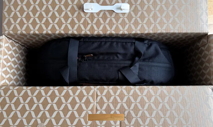 Verpackung Tavo Crispin Hundebox von oben