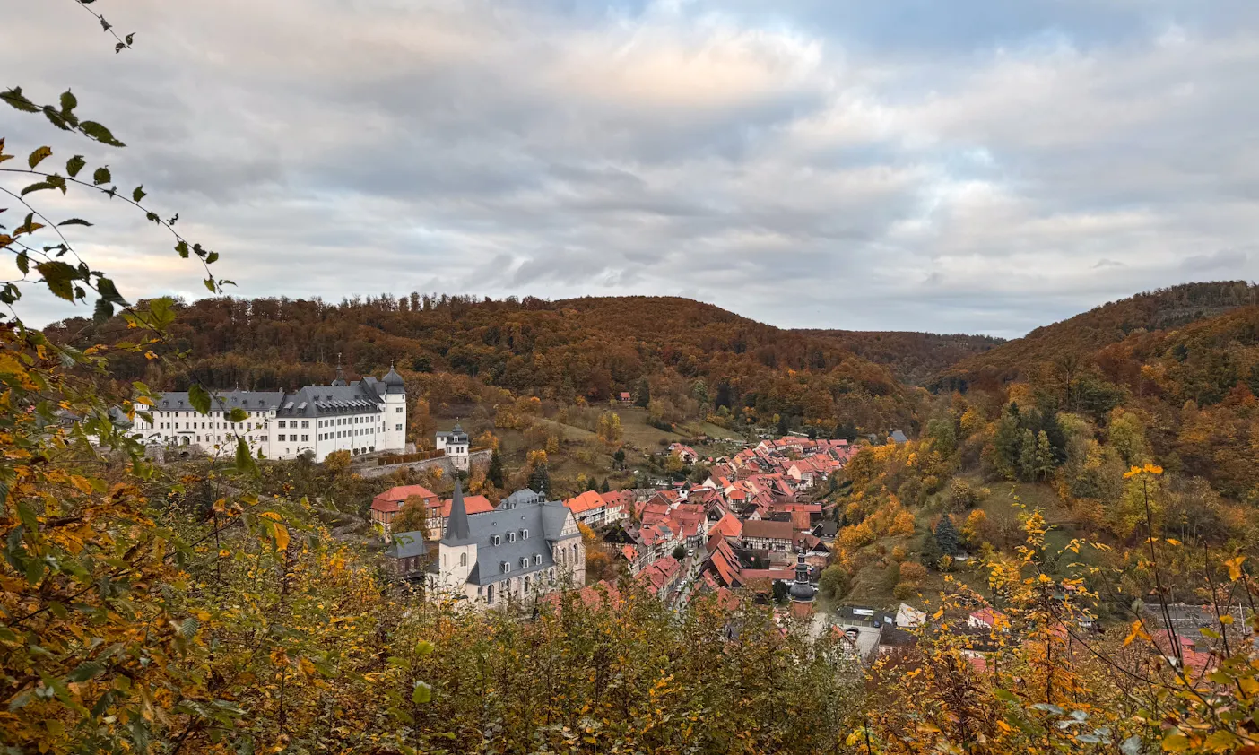 Panorama-Blick auf Stolberg