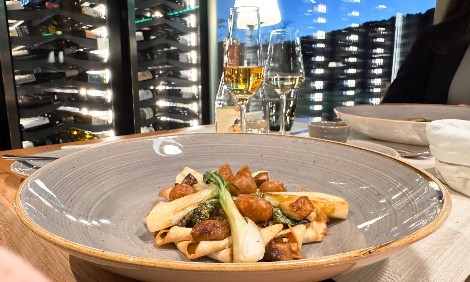 Hauptspeise im Restaurant des Hotels FreiWerk im Südharz