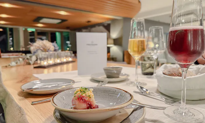 Hauptspeise im Restaurant im Hotel & Spa Suiten FreiWerk in Stolberg