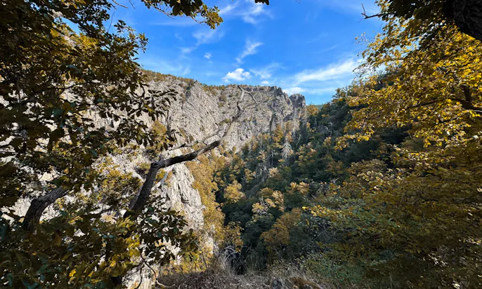 Blick auf den Bodekessel