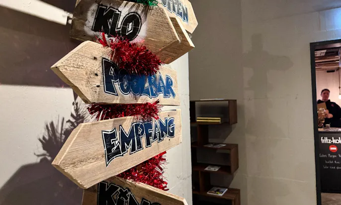 Bretterbude auf Büsum