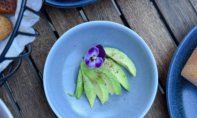 Avocados dekoriert