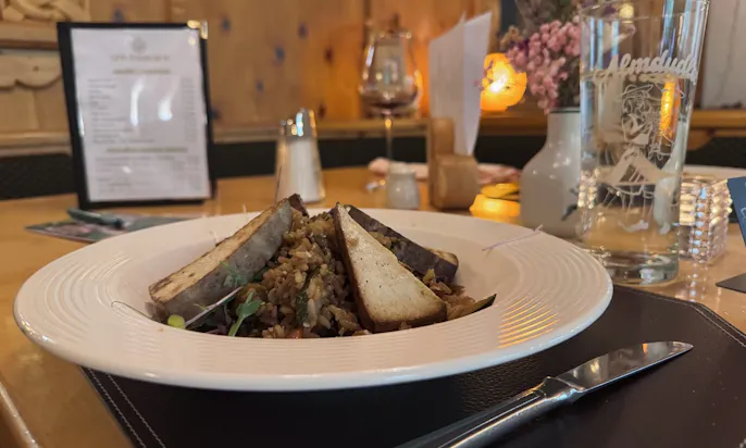 Essen im Hotel Almfrieden
