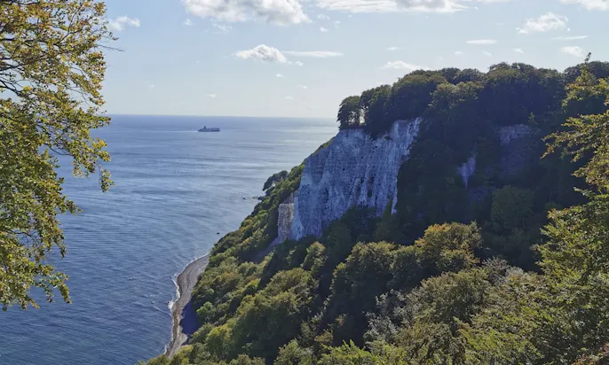 Kreidefelsen und Königsstuhl