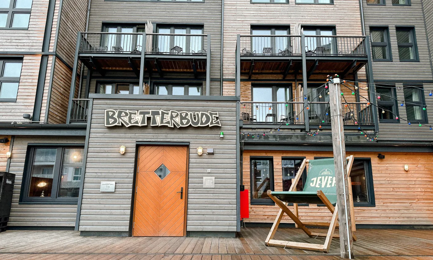 Bretterbude in Büsum