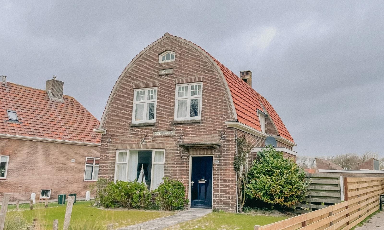 Typische Häuser in Zoutelande