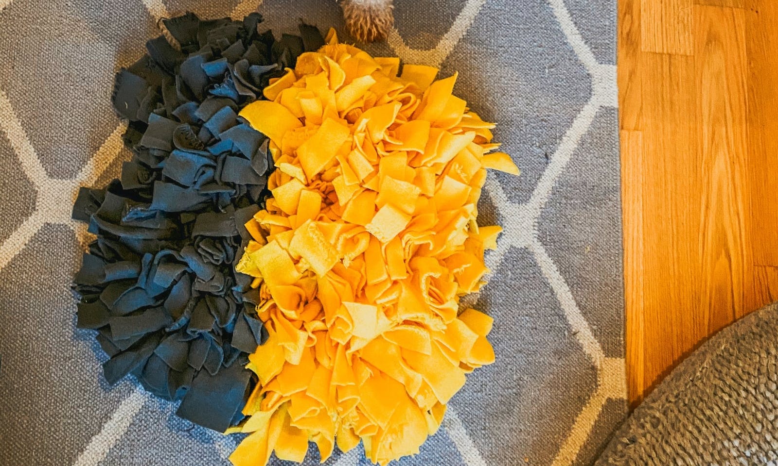 DIY Hundespielzeug: Schnüffelmatte selber machen – einfache Anleitung
