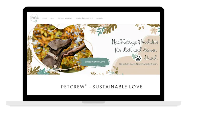 Nachhaltige Hundeshops