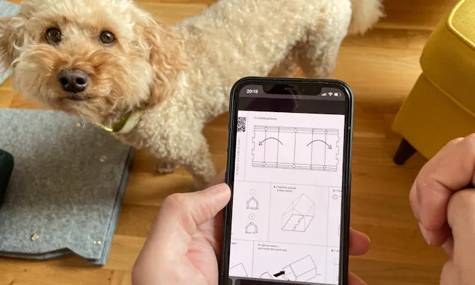 Rexproduct: Nachhaltige Hundehütte für die Wohnung