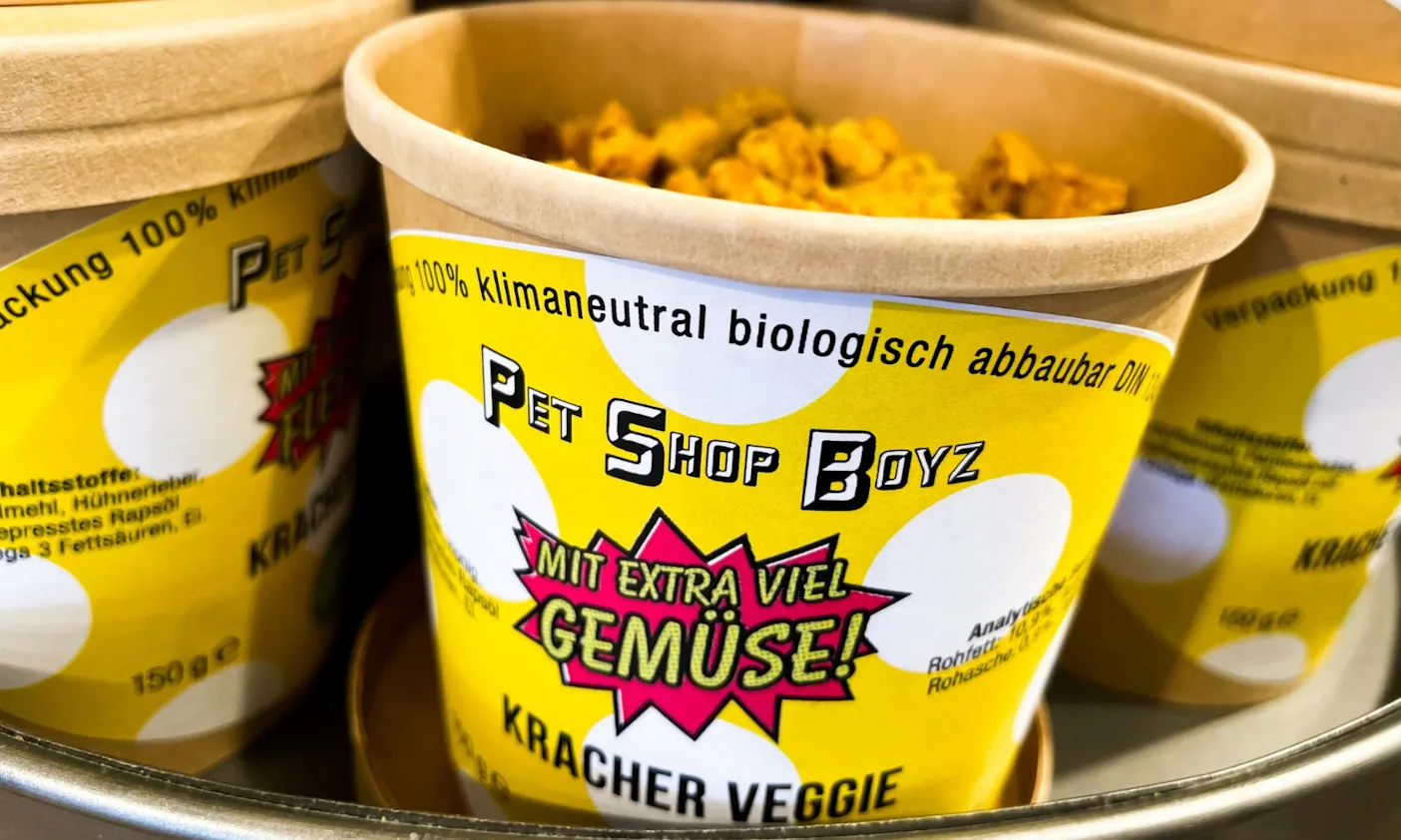 Hundepopcorn von Pet Shop Boyz