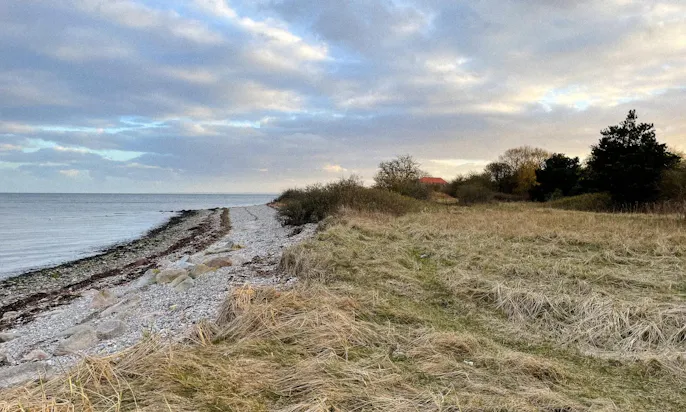 Strand auf Helneas in Dänemark