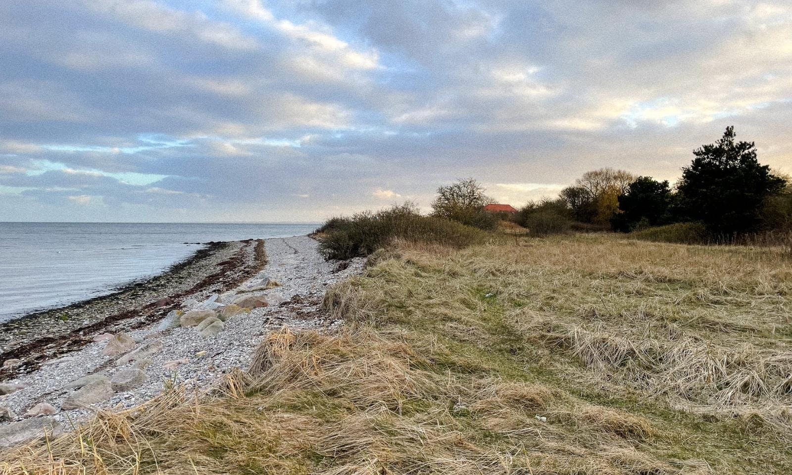 Strand auf Helneas in Dänemark