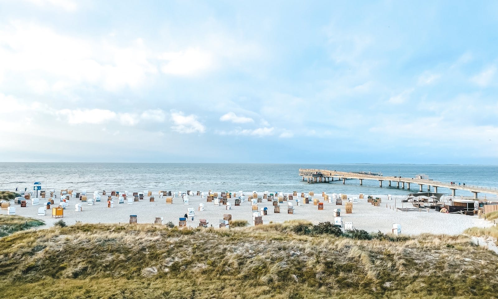 Heiigenhafen mit Hund