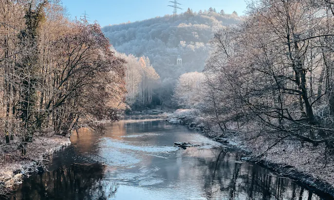Wupper auf dem Bergischen Weg
