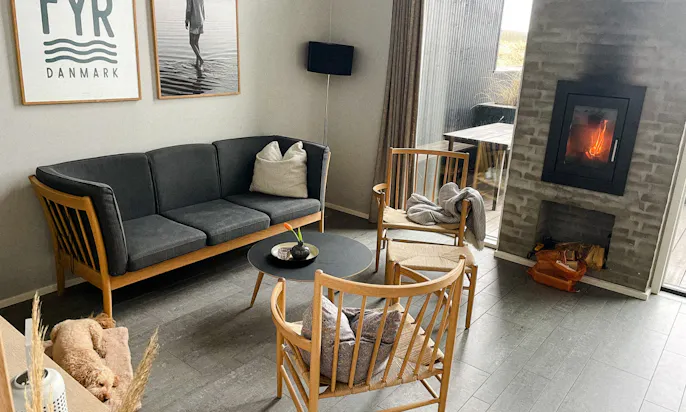 Sechst Sterne Campingplatz luxuriös mit Hund im Tiny House