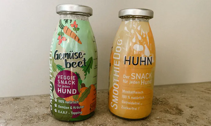 Smoothie Dog Gemüsebeet und Huhn