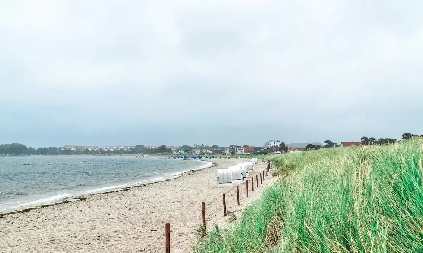 Badestrand Schaabe mit Hund