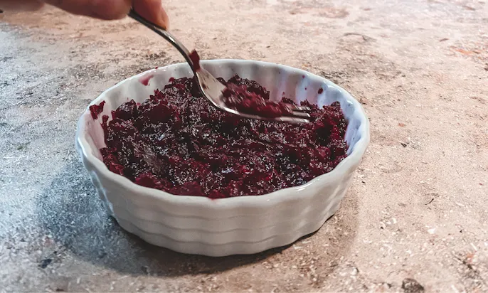 Rote Beete für Hundekekse