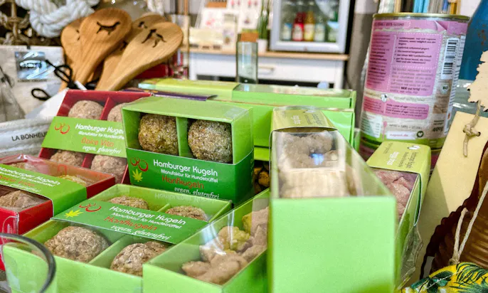 Vegane Hundepralinen von der Hamburger Manufaktur