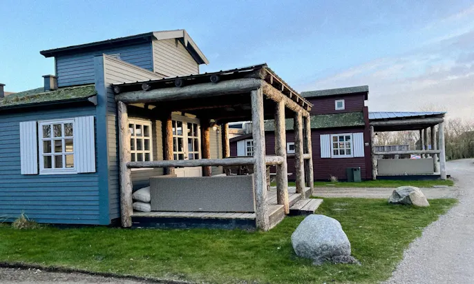 hundefreundliche Westernhütten im Hvidbjerg Strand