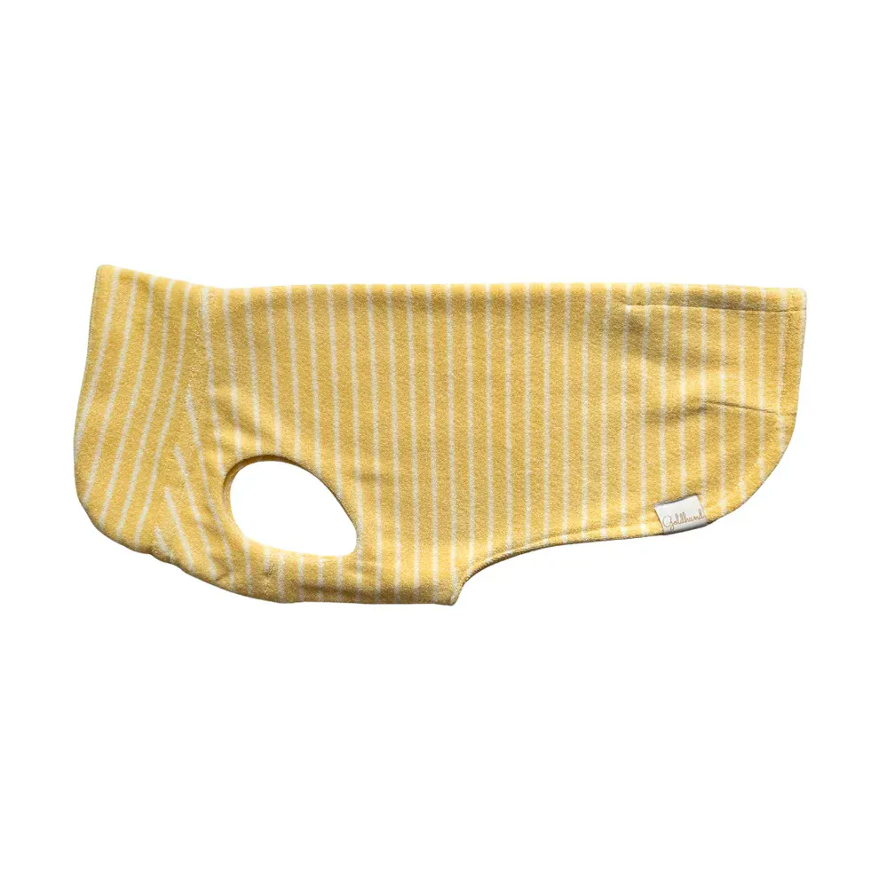 Hundebademantel CosyShirt Gelb