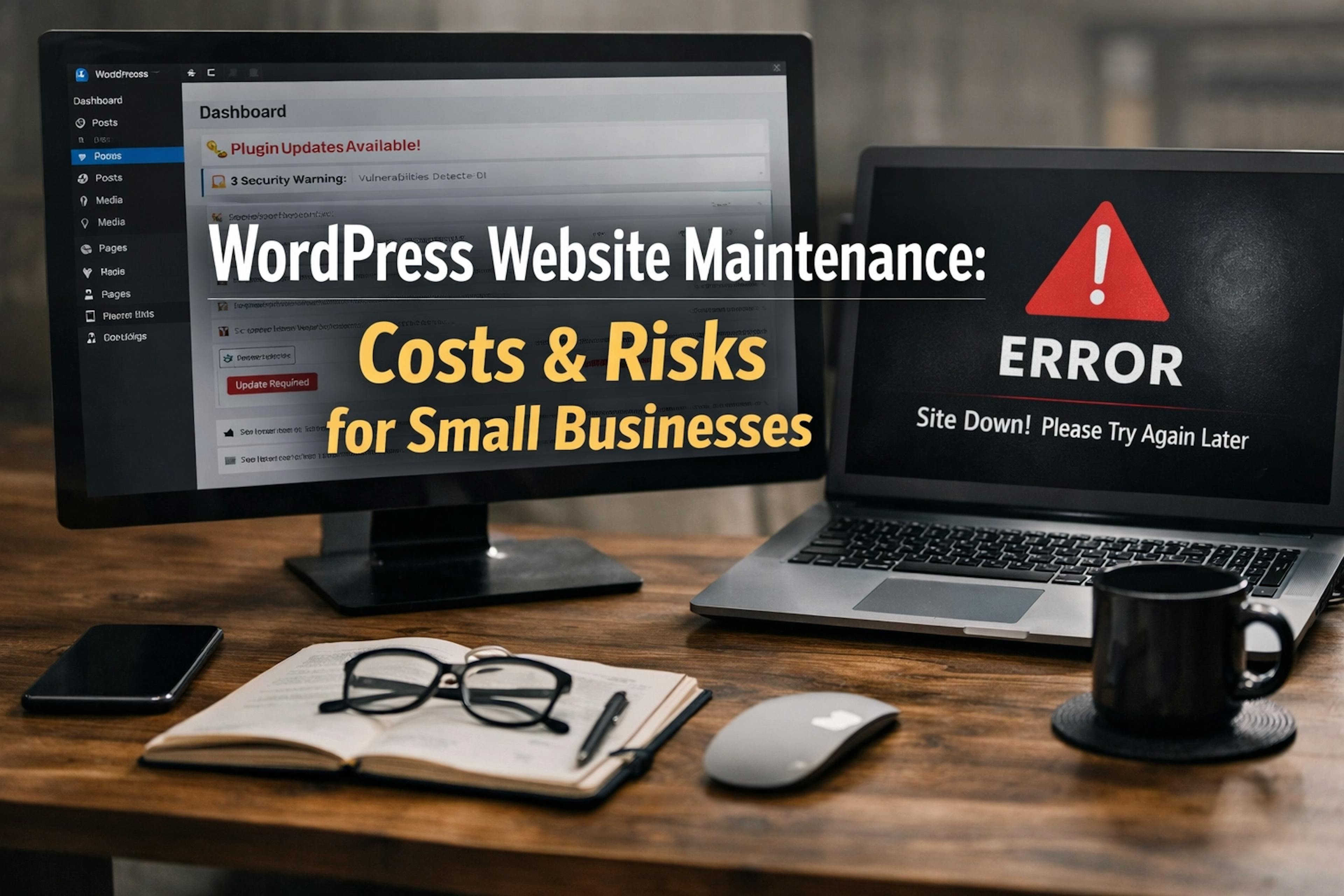 wordpress cost and rists