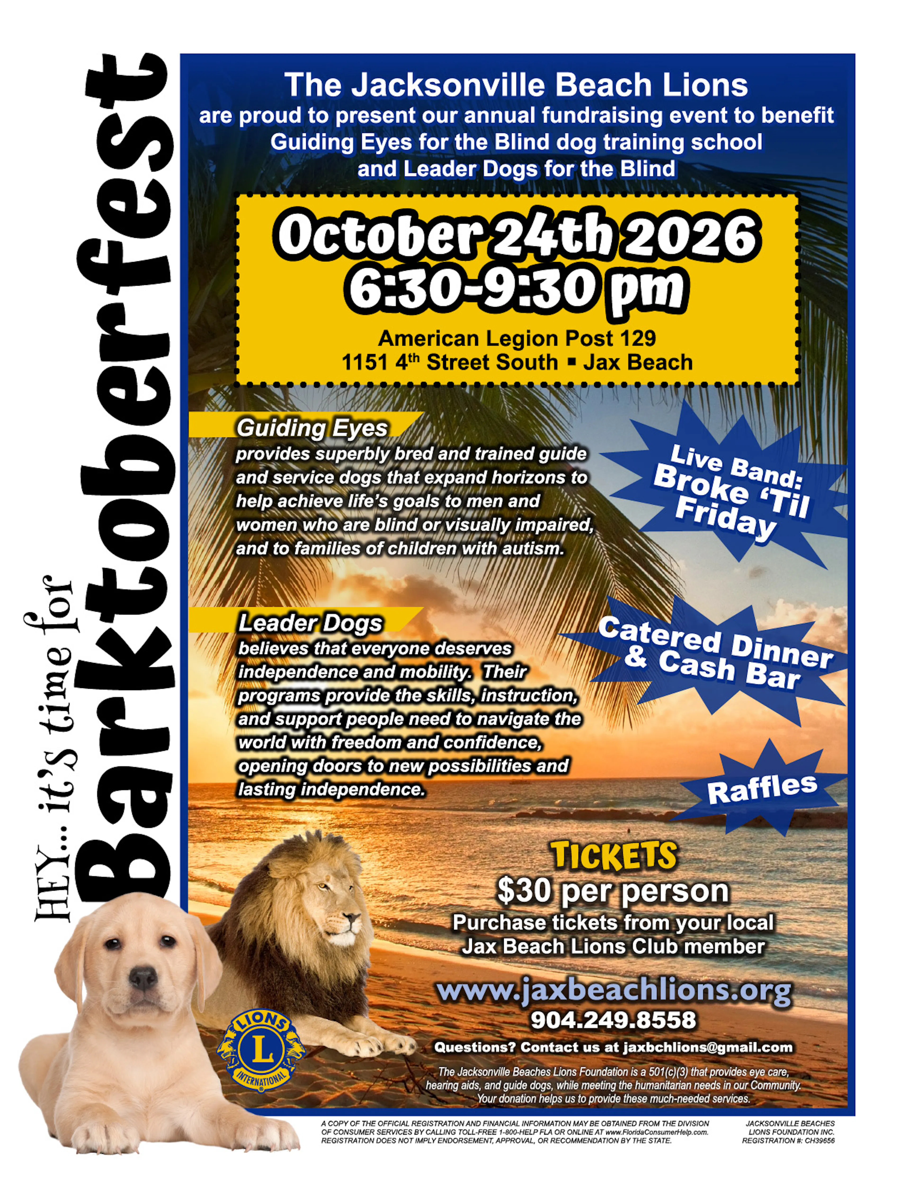 Barktoberfest Flyer