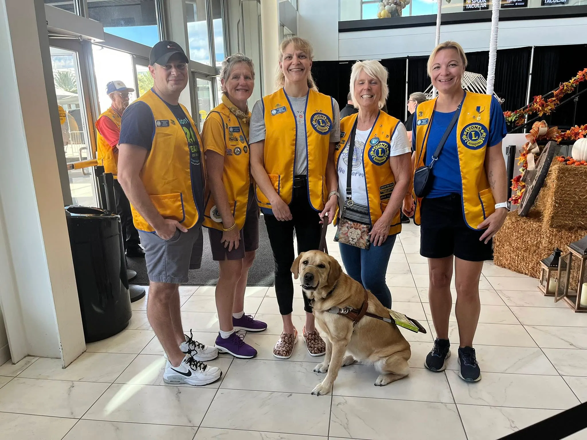 Lions club members