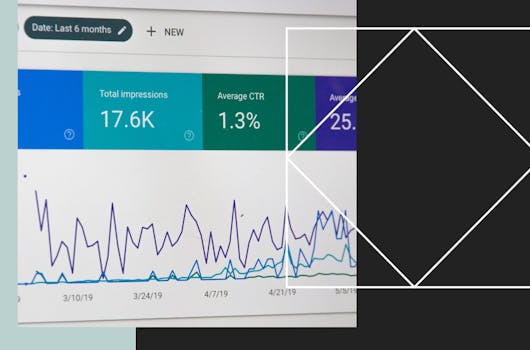 Google Analytics Screen on Jellyfish Background