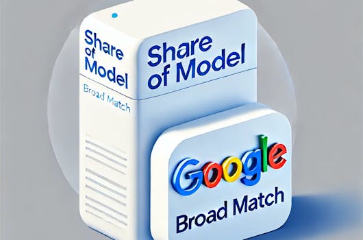 Broad Match x Share of Model