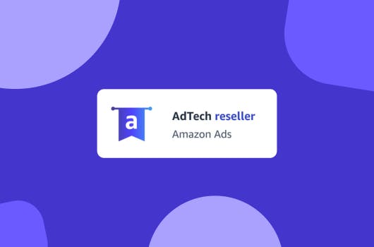 Amazon AdTech Reseller badge on Jellyfish background
