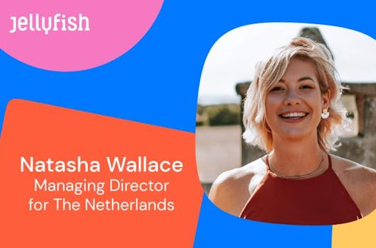 Natasha Wallace Headshot on Jellyfish background