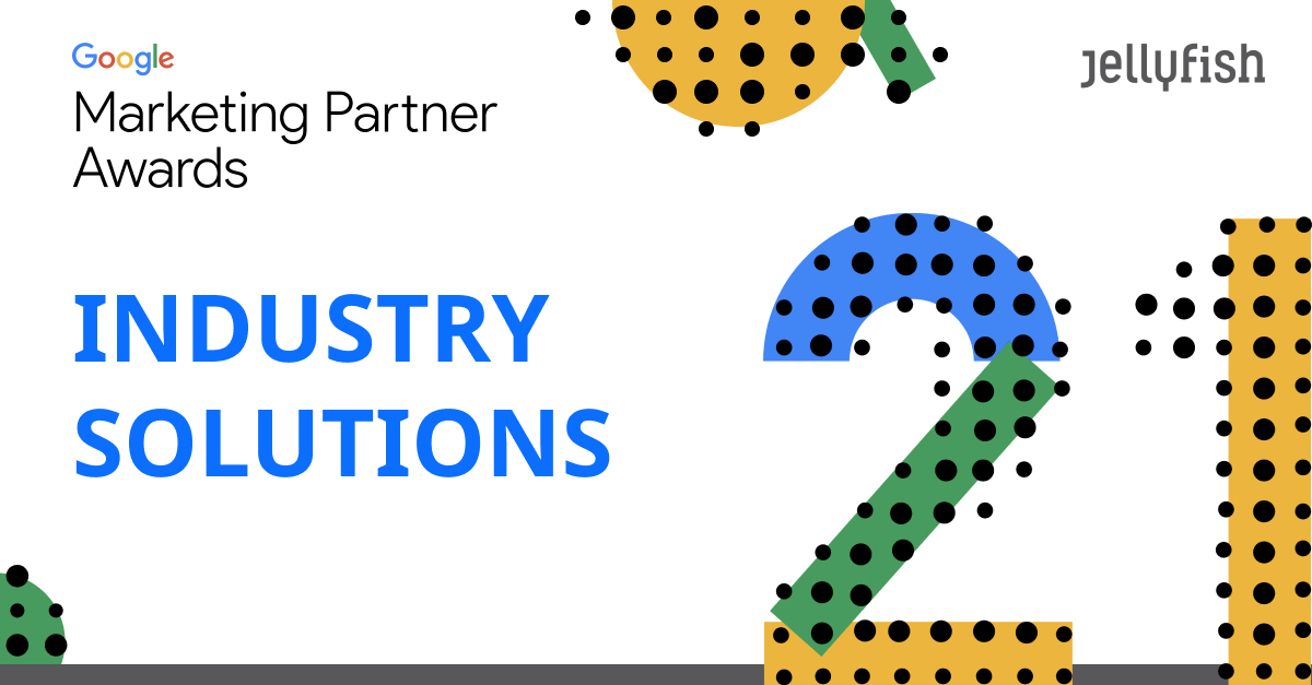 Jellyfish gana el premio Google Marketing Partner 2021 para Industry Solutions