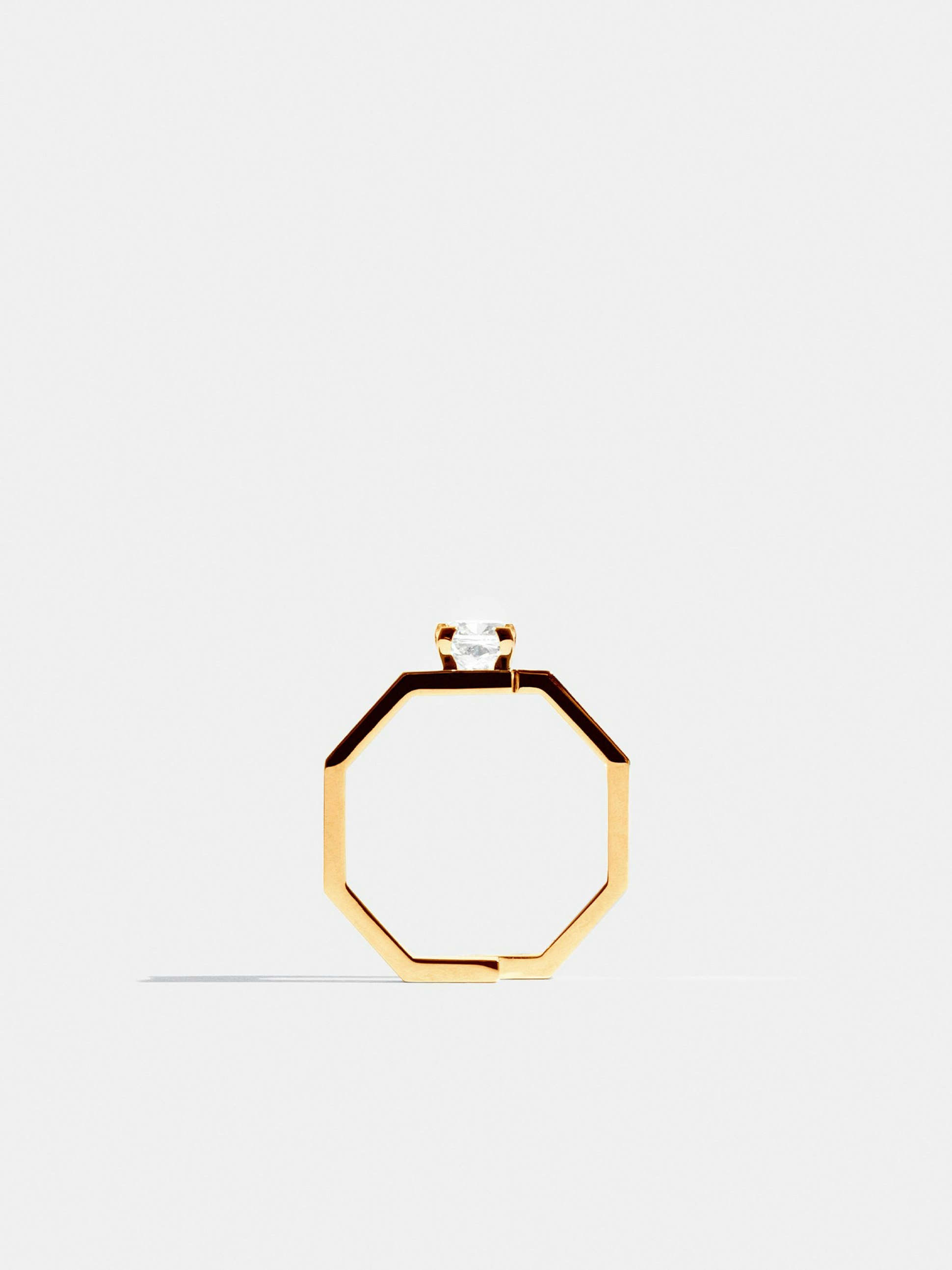 Solitaire Octogone 0,70 carat