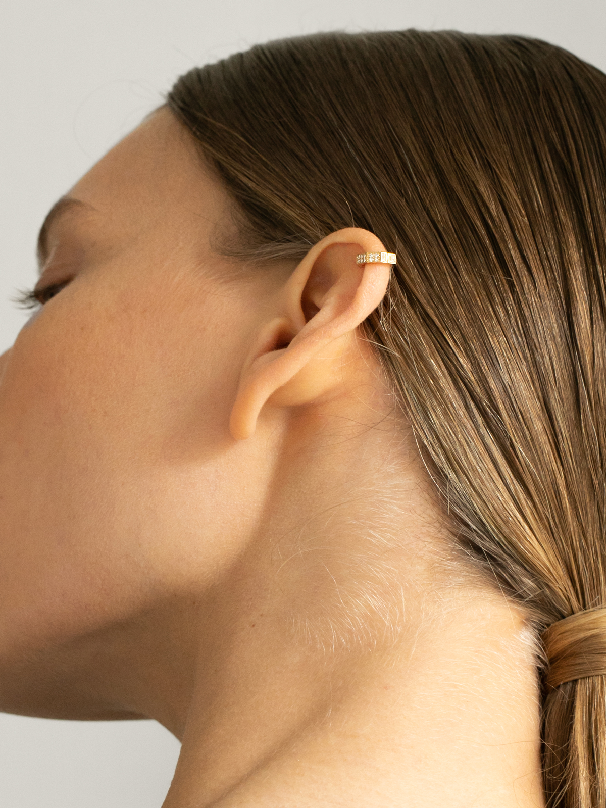 Ethical gold earrings JEM ethical jewellery