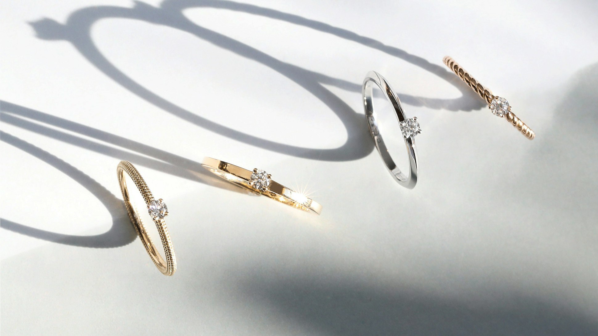 Bagues de fiançailles Anagramme - Or éthique - Diamants de synthèse - JEM Joaillerie éthique