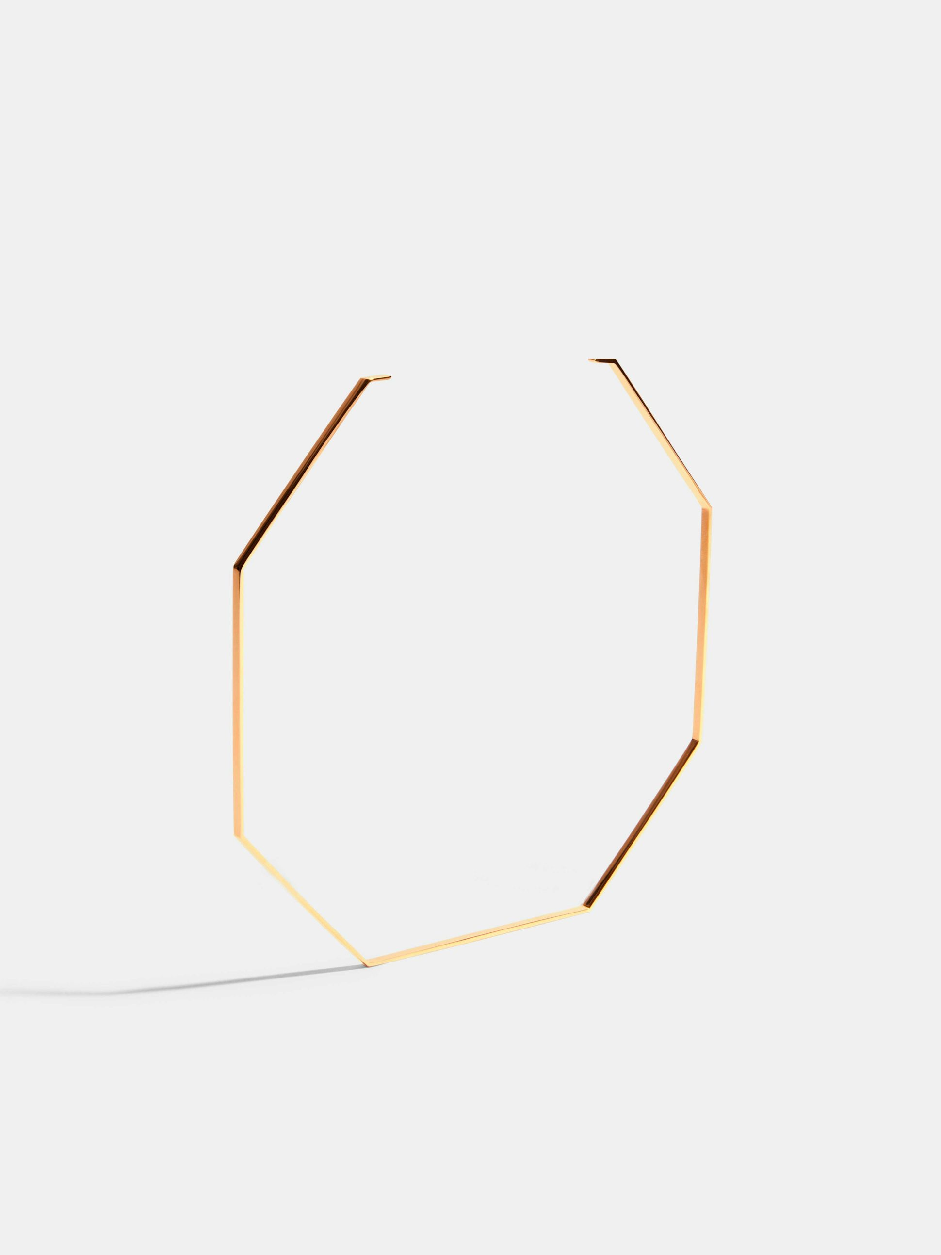 Octogone choker in 18k Fairmined ethical yellow gold