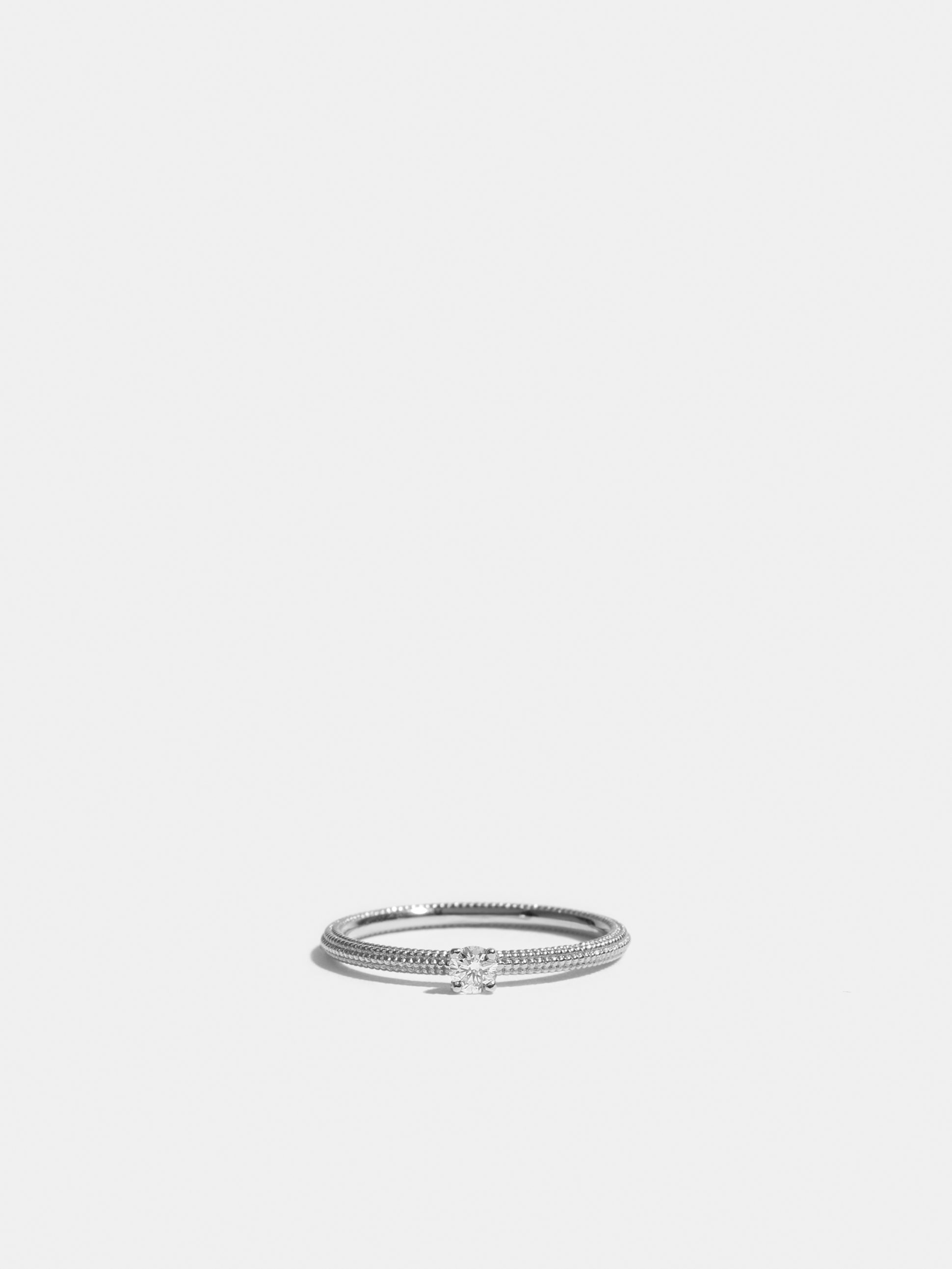 Solitaire Anagramme millegrains 0,10 carat