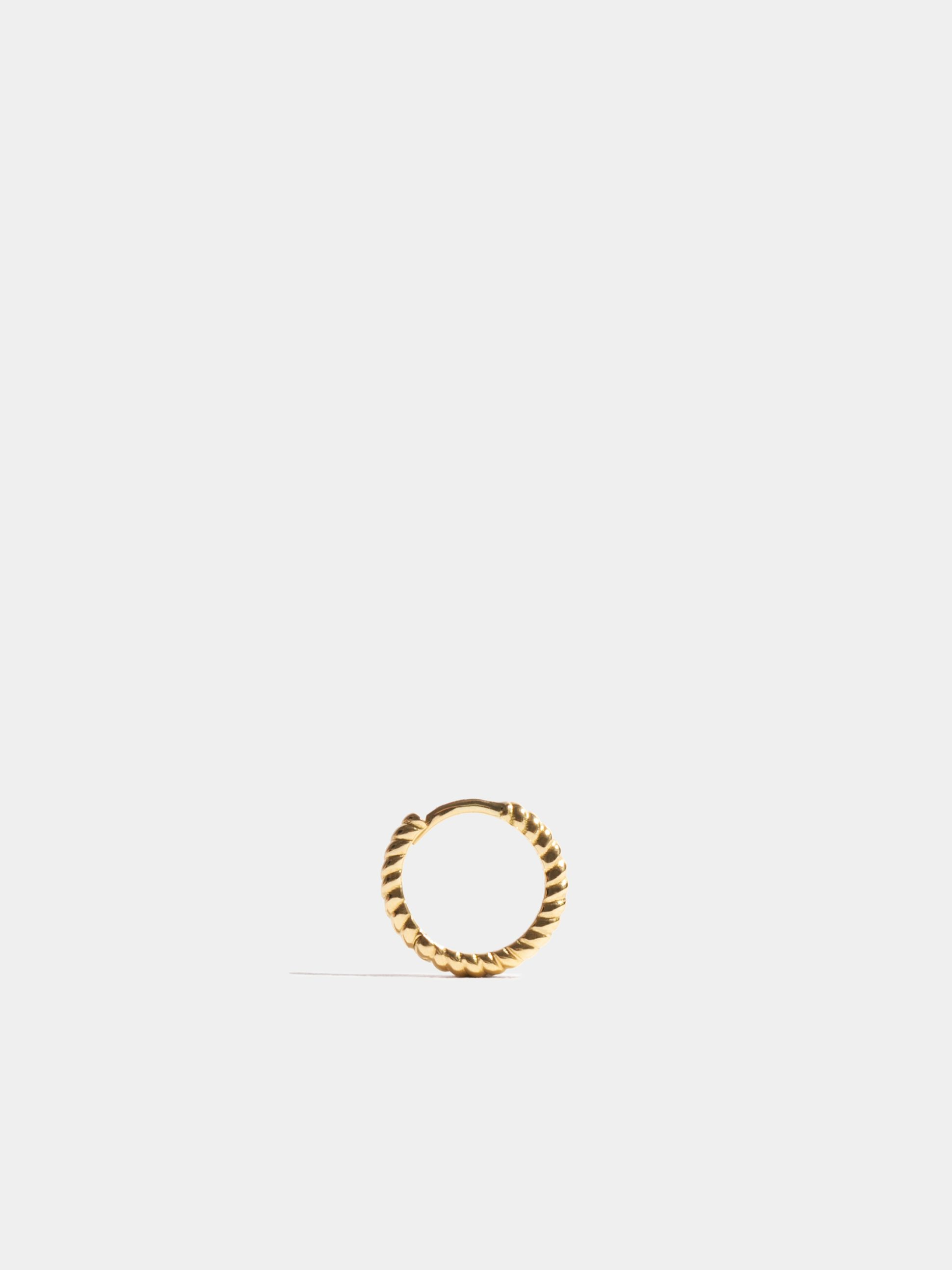 Anagramme twisted single earring